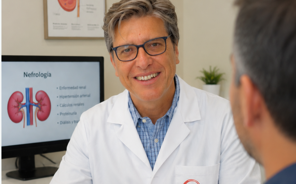 Dr. Cristian Leyva , 𝗻𝗲𝗳𝗿𝗼́𝗹𝗼𝗴𝗼 , especialista en riñones